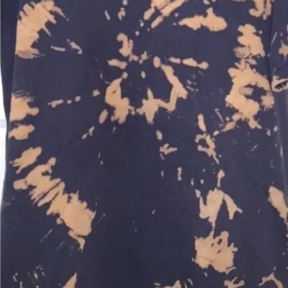 USS Yorktown CV-5 Navy T-shirt Tie Dye, Bleach Dye Size XL Reverse Acid Dye - Picture 3 of 4